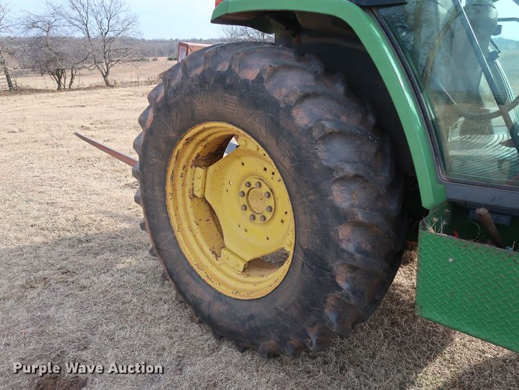 image for item DH0784 1995 John Deere 6400 MFWD tractor