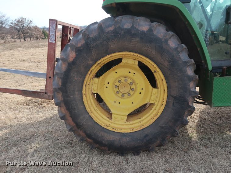 image for item DH0784 1995 John Deere 6400 MFWD tractor