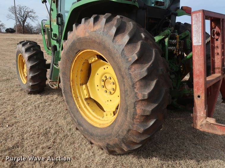 image for item DH0784 1995 John Deere 6400 MFWD tractor