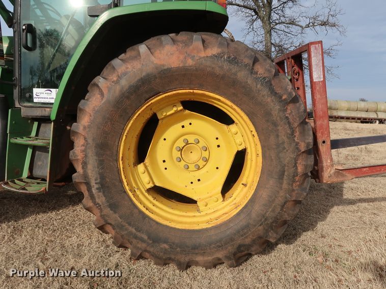 image for item DH0784 1995 John Deere 6400 MFWD tractor