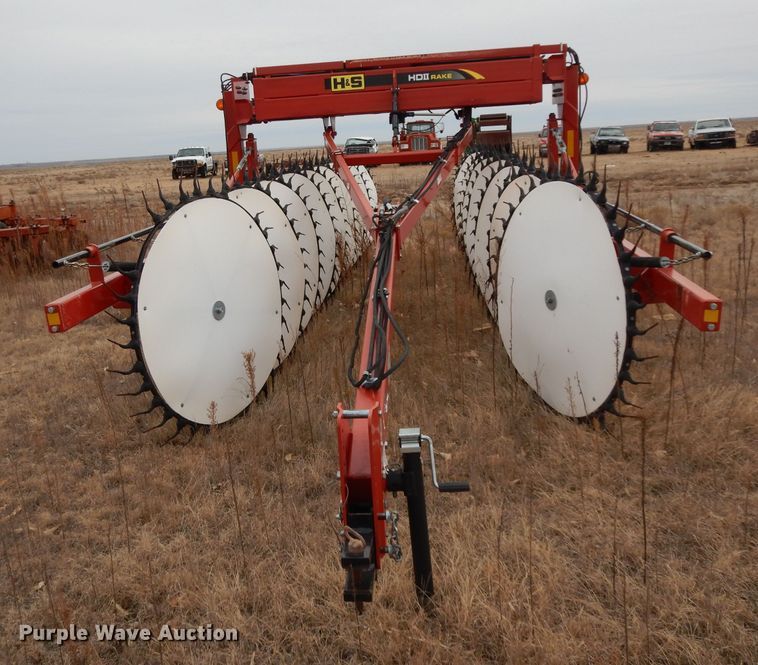 image for item DH2253 H&S HDII hay rake
