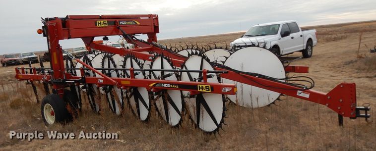 image for item DH2253 H&S HDII hay rake