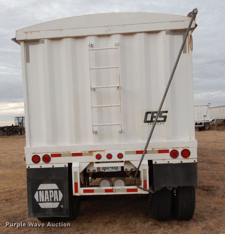 image for item DH2254 2008 Manac TSH40 double hopper bottom trailer