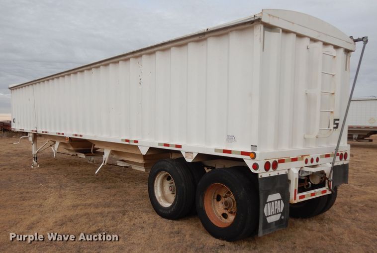 image for item DH2254 2008 Manac TSH40 double hopper bottom trailer