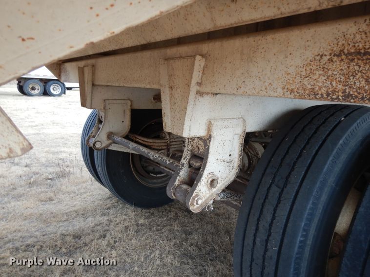 image for item DH2254 2008 Manac TSH40 double hopper bottom trailer