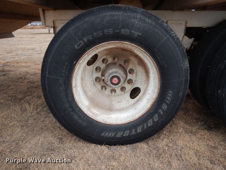 image for item DH2254 2008 Manac TSH40 double hopper bottom trailer