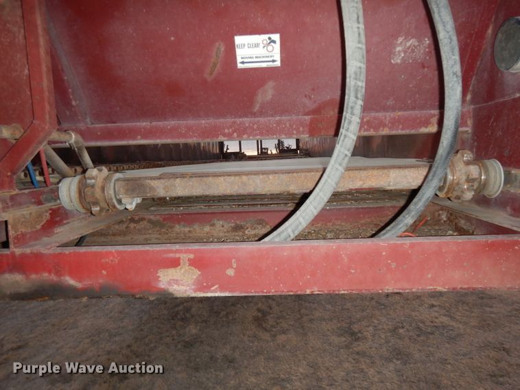 image for item DH2255 2007 Yellow X Trailers SJ9 silage trailer