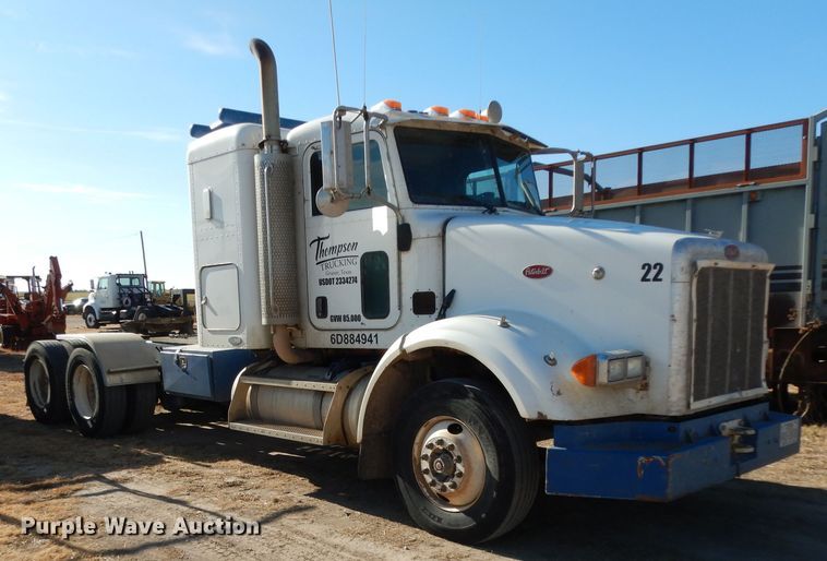 image for item DH2257 2006 Peterbilt 378 semi truck