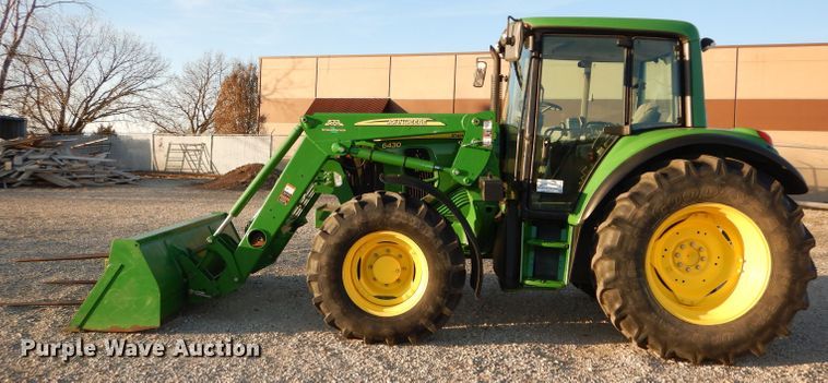 image for item DH4260 2008 John Deere 6430 Premium MFWD tractor