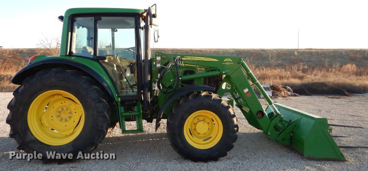 image for item DH4260 2008 John Deere 6430 Premium MFWD tractor