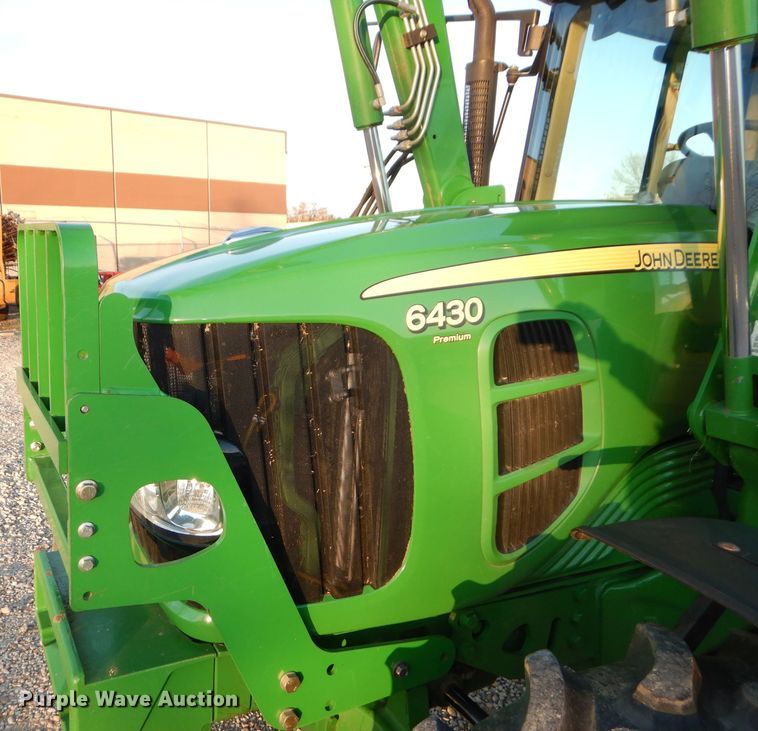 image for item DH4260 2008 John Deere 6430 Premium MFWD tractor