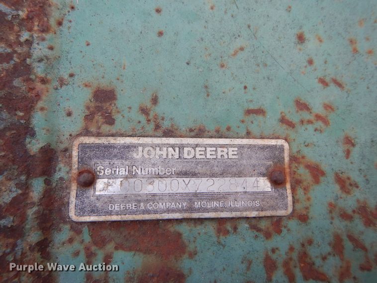 image for item DH5003 1986 John Deere 3830 windrower