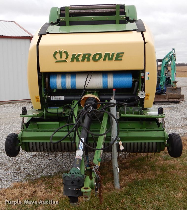 image for item DH6902 2015 Krone Comprima V180 round baler