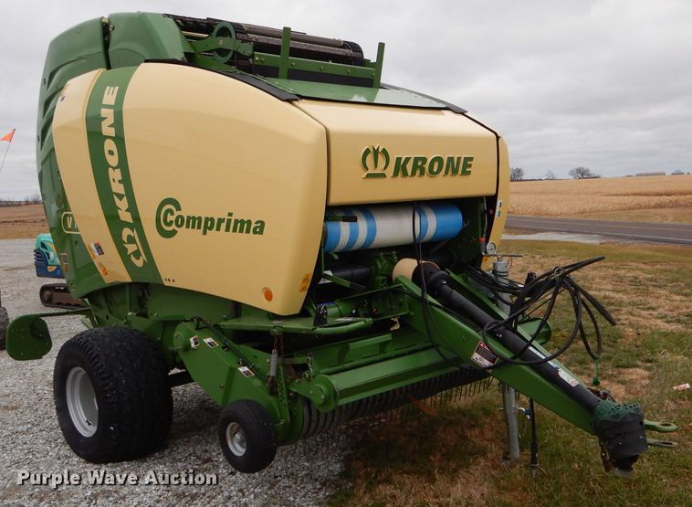 image for item DH6902 2015 Krone Comprima V180 round baler