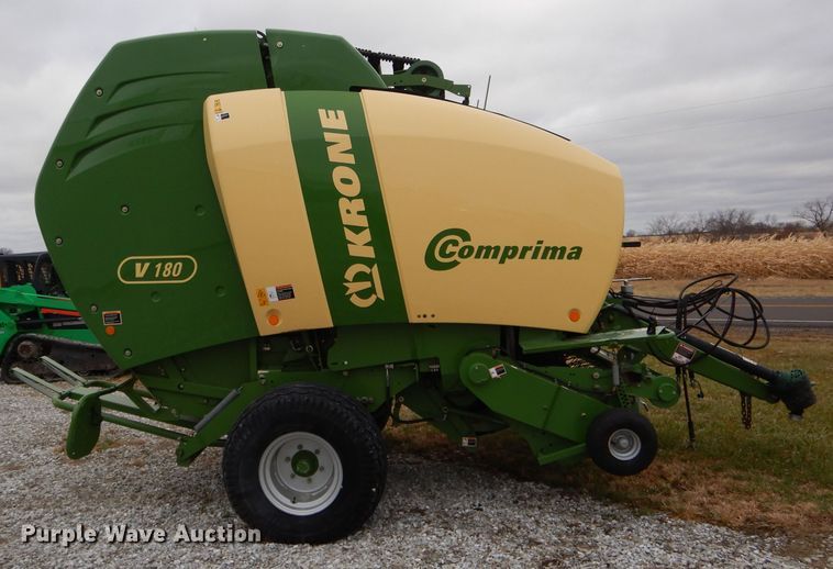 image for item DH6902 2015 Krone Comprima V180 round baler