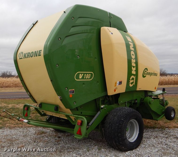 image for item DH6902 2015 Krone Comprima V180 round baler