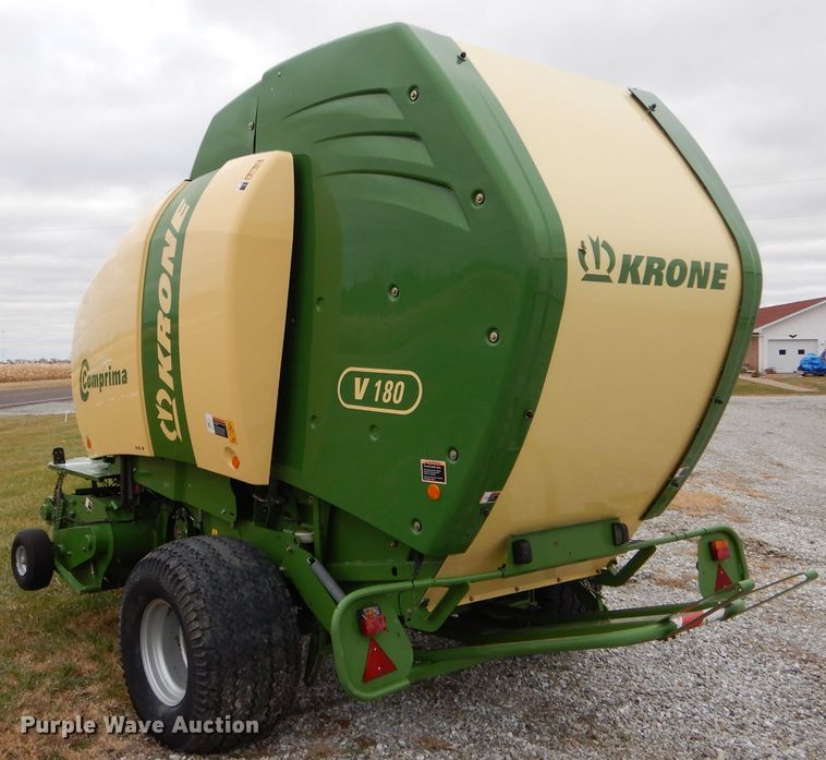 image for item DH6902 2015 Krone Comprima V180 round baler