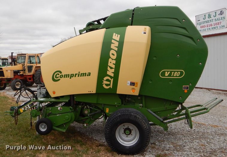 image for item DH6902 2015 Krone Comprima V180 round baler