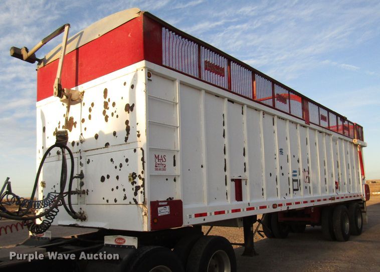 image for item DH8259 2013 Mas silage trailer