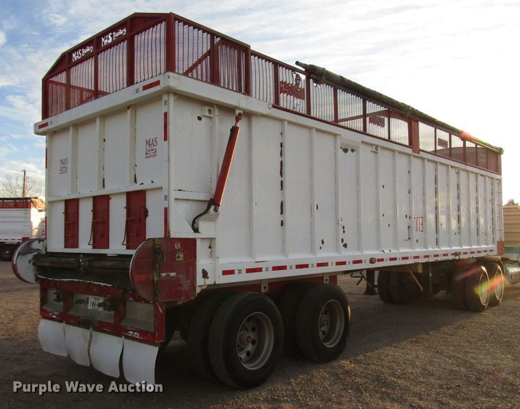 image for item DH8259 2013 Mas silage trailer