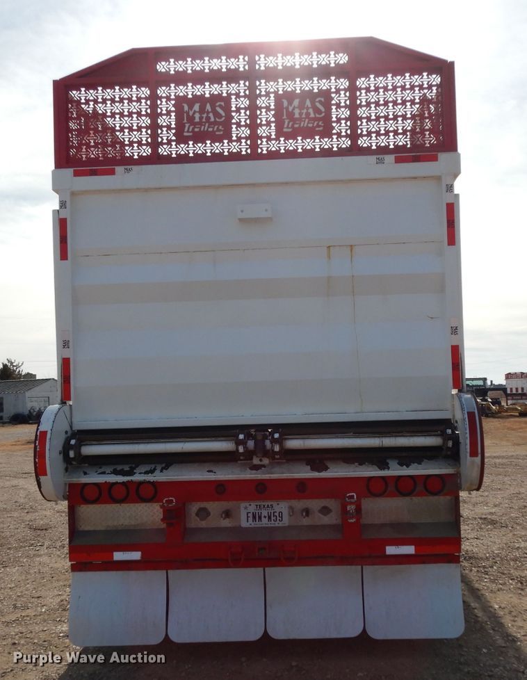 image for item DH8269 2015 Mas silage trailer
