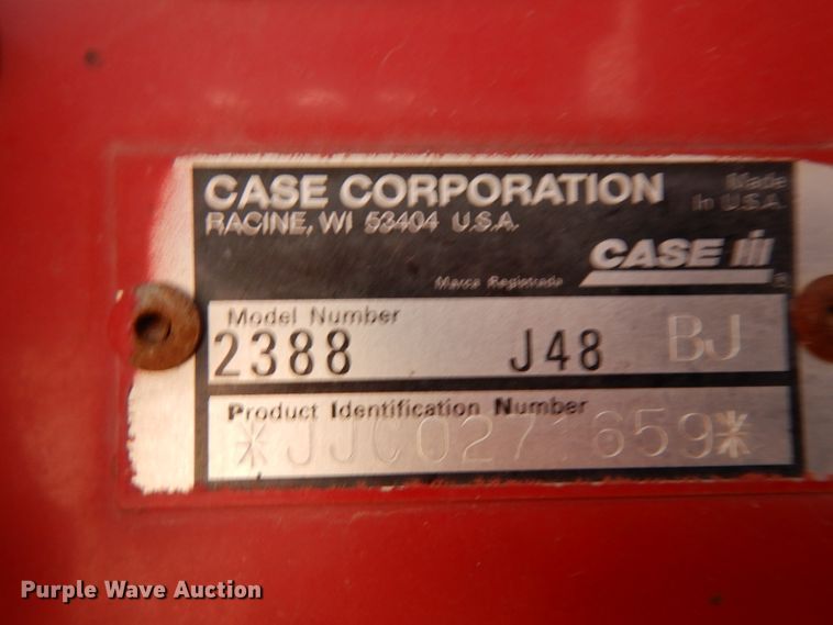 image for item DI0757 2002 Case IH 2388 combine