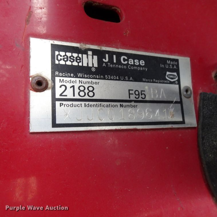 image for item DI0758 1995 Case IH 2188 combine