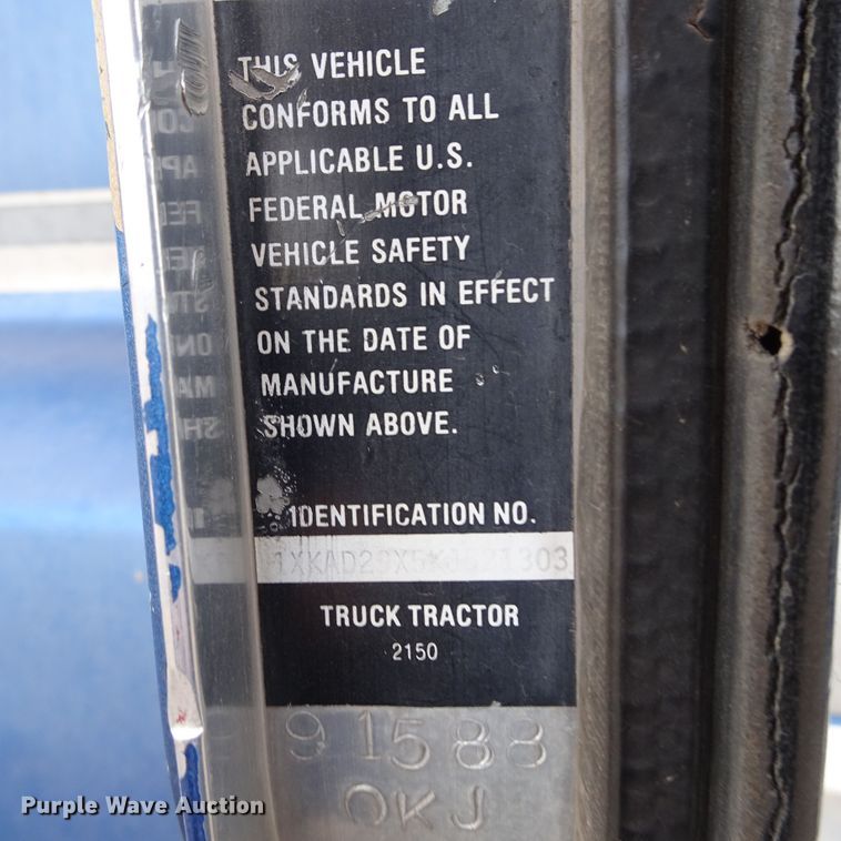 image for item DI0759 1989 Kenworth T600 silage truck