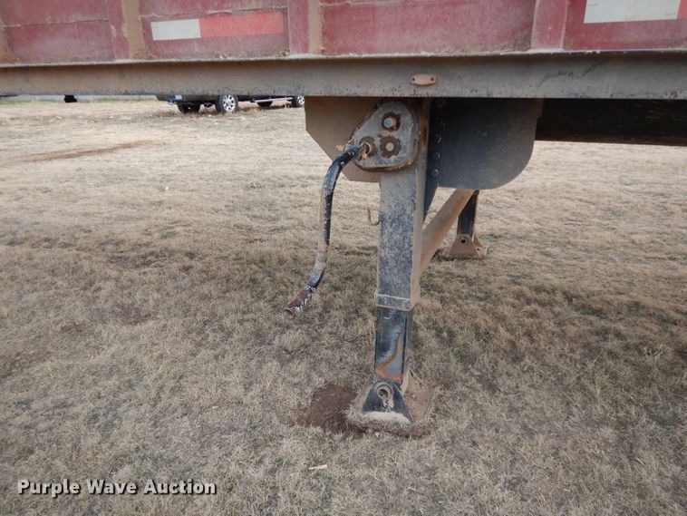 image for item DI0760 2007 Yellow X Trailers SJ17 silage trailer