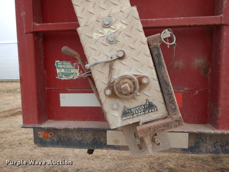 image for item DI0760 2007 Yellow X Trailers SJ17 silage trailer