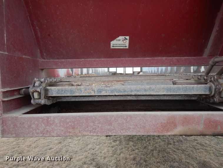 image for item DI0760 2007 Yellow X Trailers SJ17 silage trailer