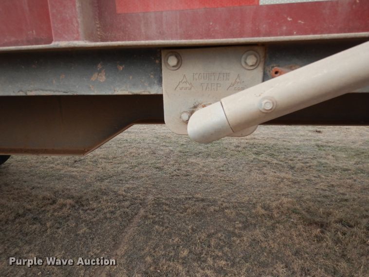 image for item DI0760 2007 Yellow X Trailers SJ17 silage trailer