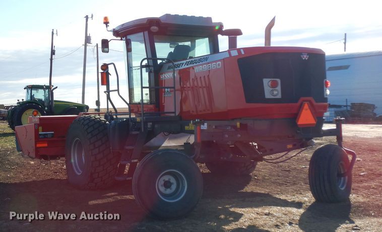 image for item DI0768 2017 Massey-Ferguson WR9860 windrower