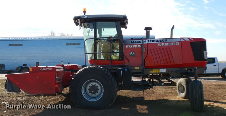 image for item DI0768 2017 Massey-Ferguson WR9860 windrower