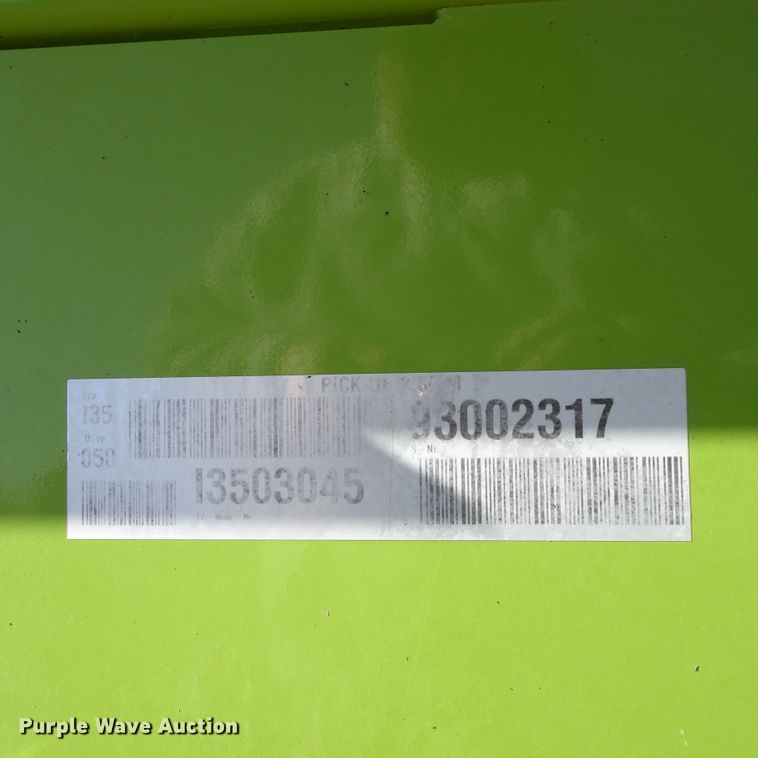 image for item DI0770 2016 Claas 380 pickup head