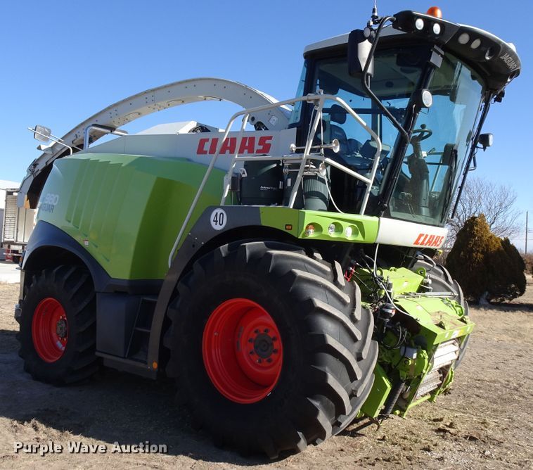 image for item DI0771 2016 Claas Jaguar 980 forage harvester