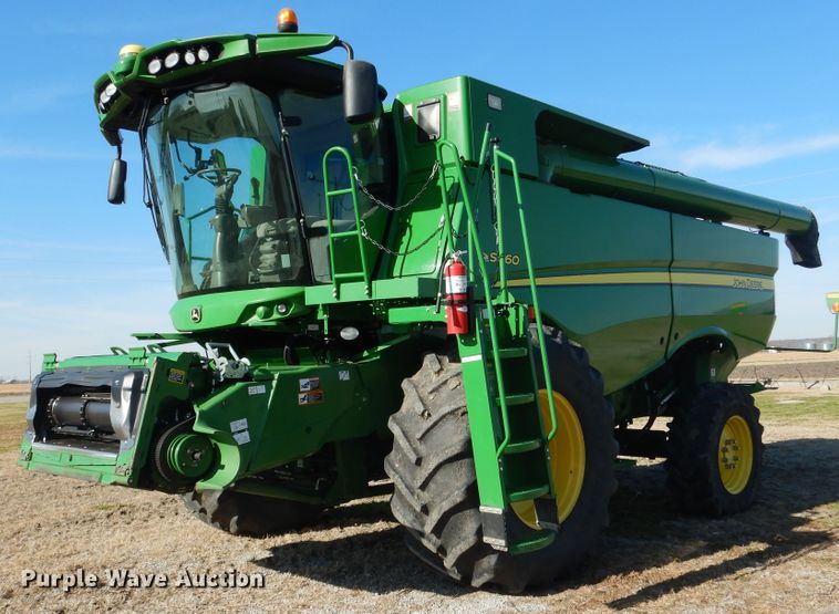 image for item EK9118 2012 John Deere S660 RWA combine