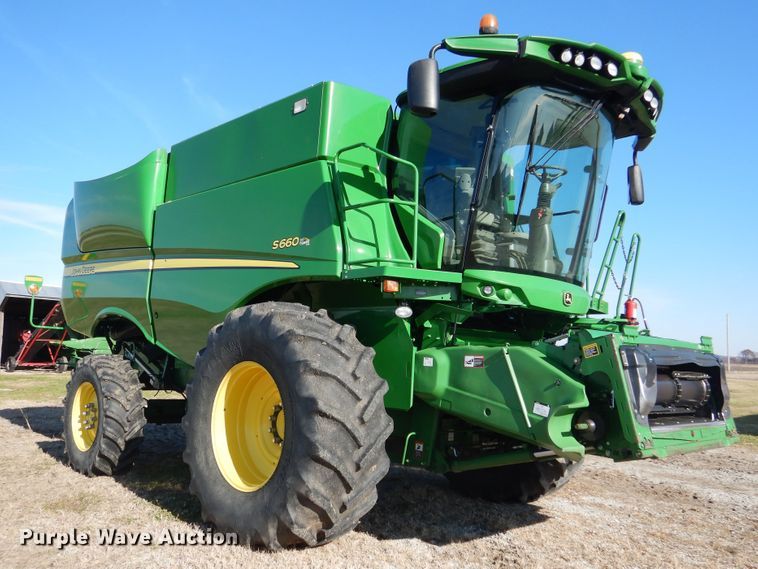 image for item EK9118 2012 John Deere S660 RWA combine