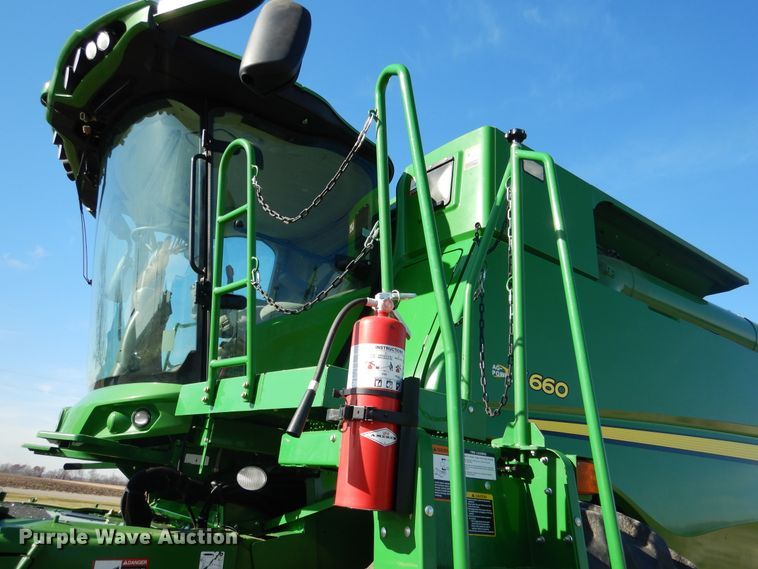 image for item EK9118 2012 John Deere S660 RWA combine