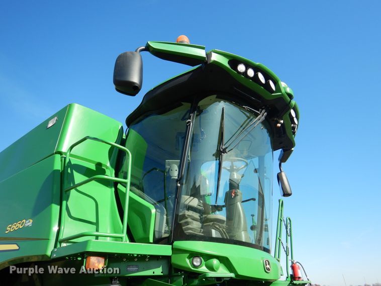 image for item EK9118 2012 John Deere S660 RWA combine
