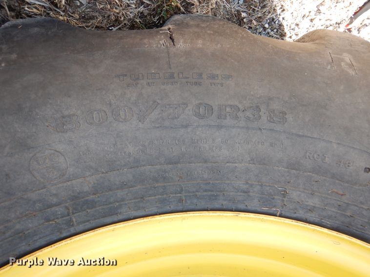 image for item EK9118 2012 John Deere S660 RWA combine