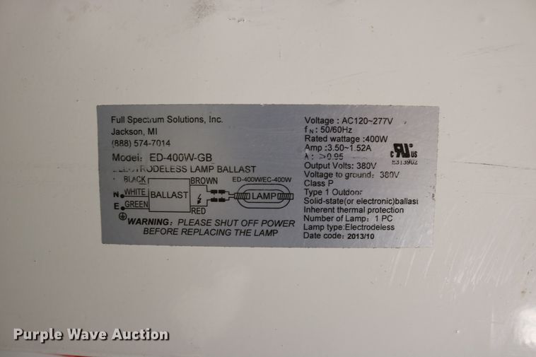 image for item EP9648 Approximately 340 iGrow induction lights