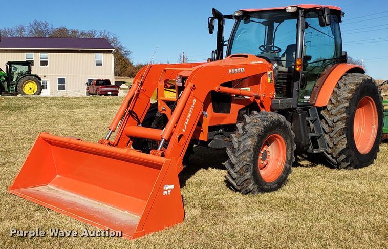 image for item EZ9019 2015 Kubota M135GX MFWD tractor