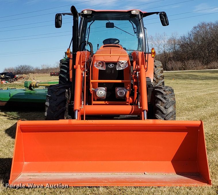 image for item EZ9019 2015 Kubota M135GX MFWD tractor