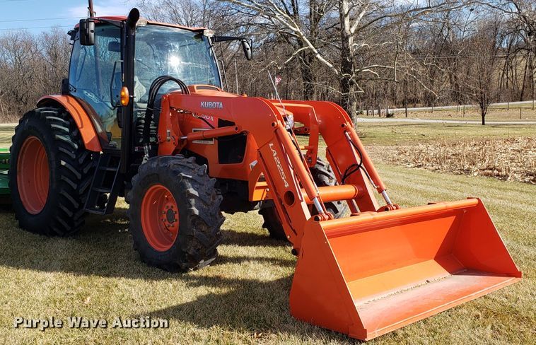 image for item EZ9019 2015 Kubota M135GX MFWD tractor