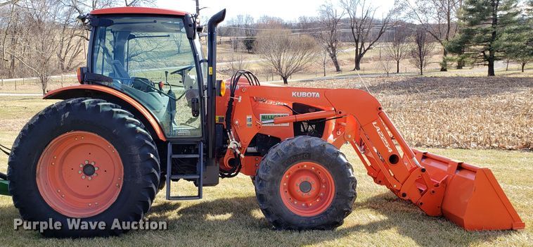 image for item EZ9019 2015 Kubota M135GX MFWD tractor