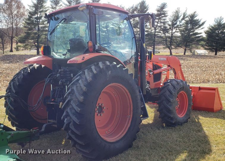 image for item EZ9019 2015 Kubota M135GX MFWD tractor