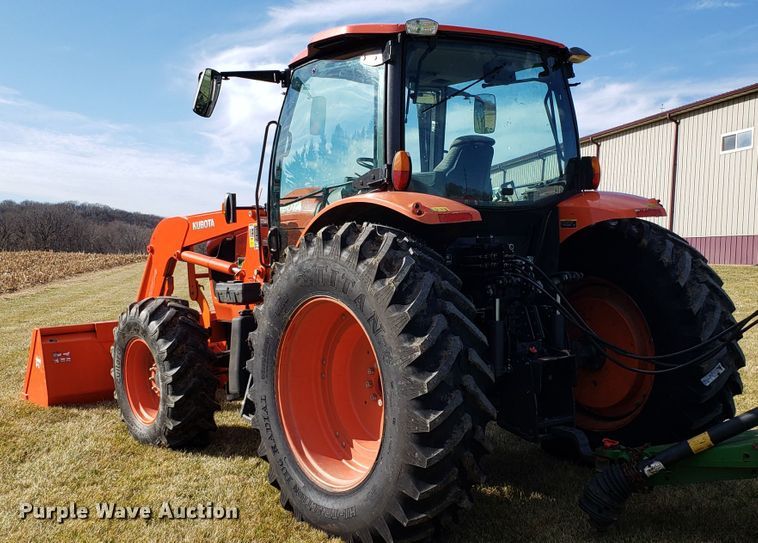 image for item EZ9019 2015 Kubota M135GX MFWD tractor