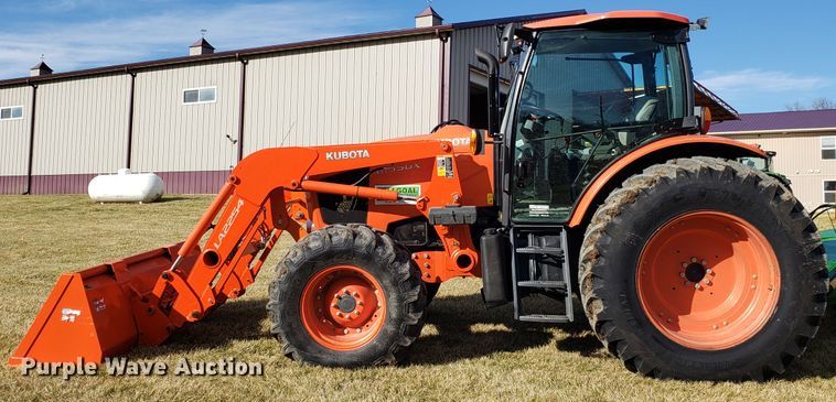 image for item EZ9019 2015 Kubota M135GX MFWD tractor