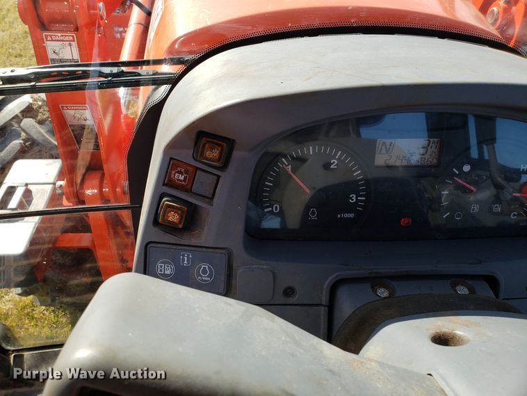 image for item EZ9019 2015 Kubota M135GX MFWD tractor